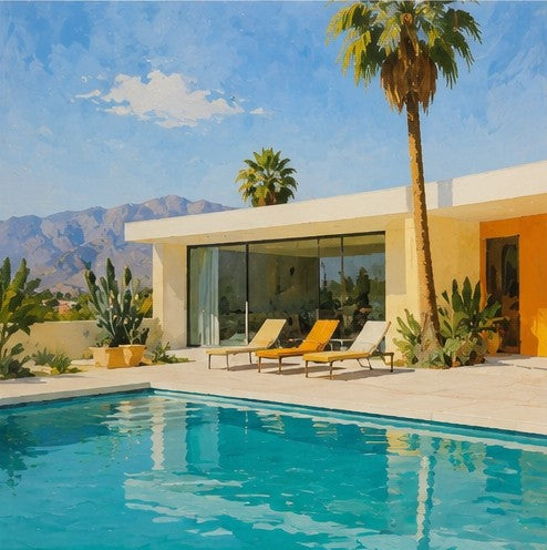 Desert Modern Pool