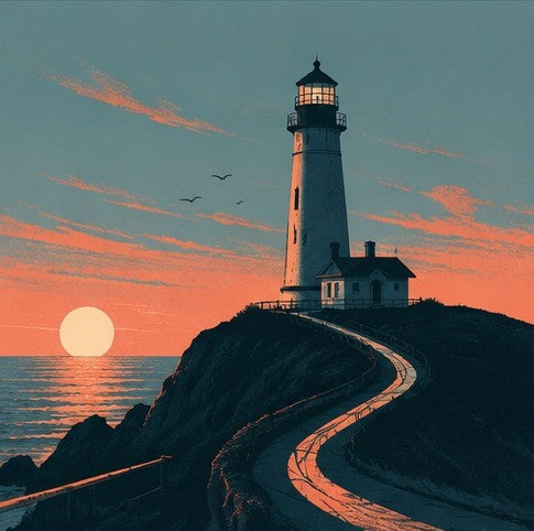Lighthouse at Dusk