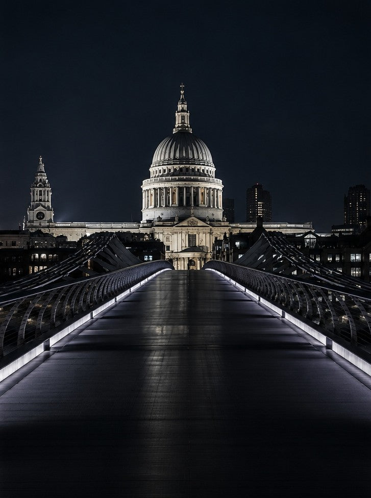 St Pauls Night Crossing