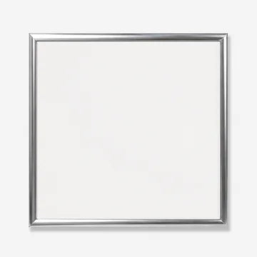 Aluminium silver frame option